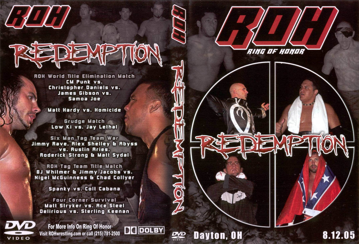 redemption DVDs & Videos Pwcatalog