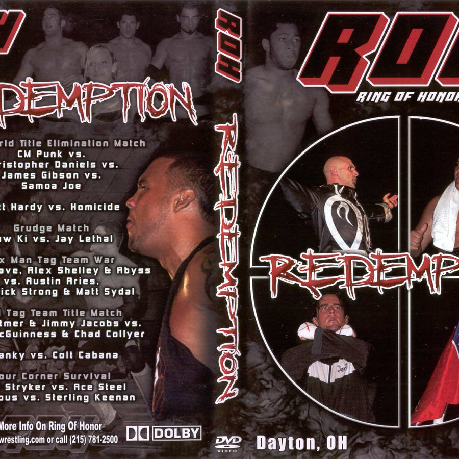 redemption DVDs & Videos Pwcatalog