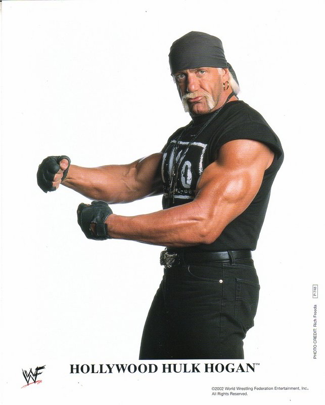 2002 Hollywood Hulk Hogan P748 color 