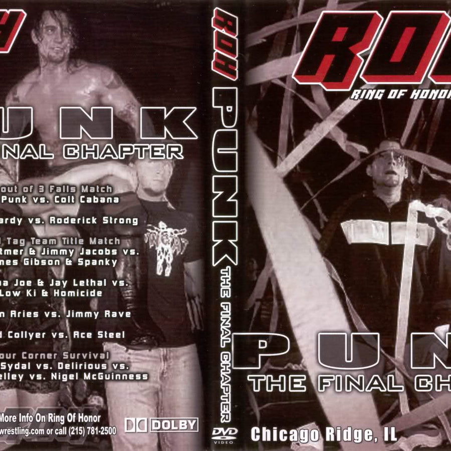 punk the final chapter DVDs & Videos Pwcatalog