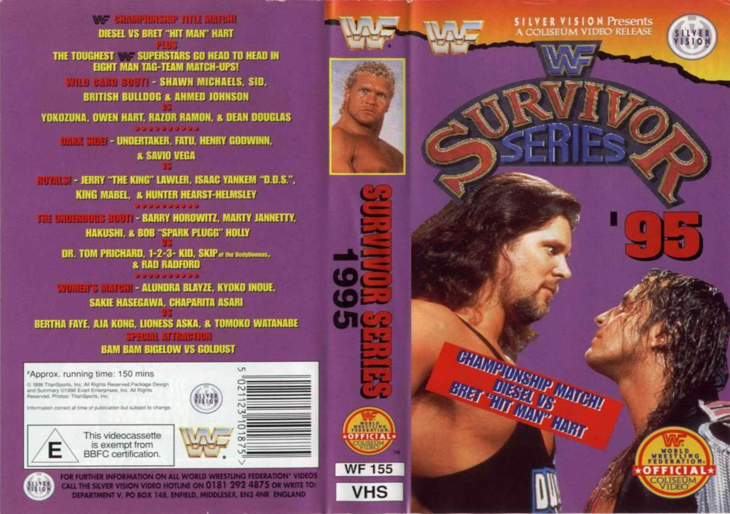 survivor series 1995 PW Catalog