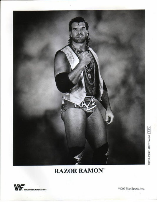 1992 Razor Ramon P075 (debut promo) b/w 
