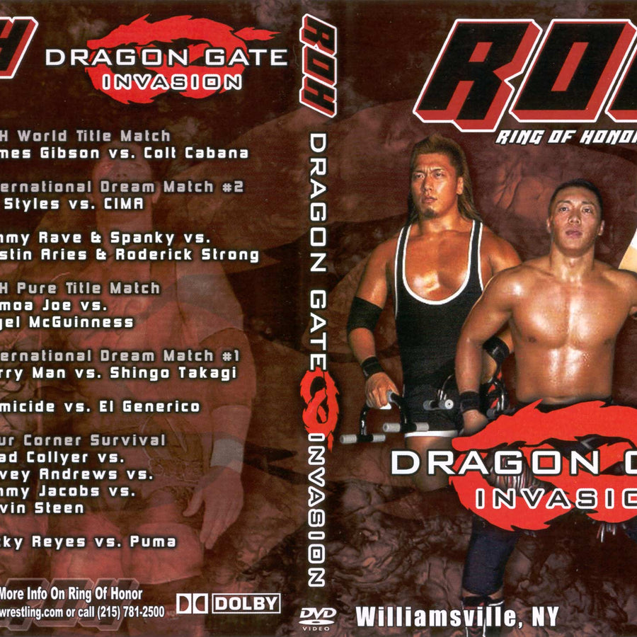 dragon gate invasion DVDs & Videos Pwcatalog