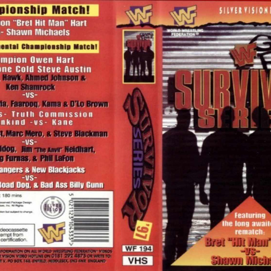 survivor series 1997 PW Catalog