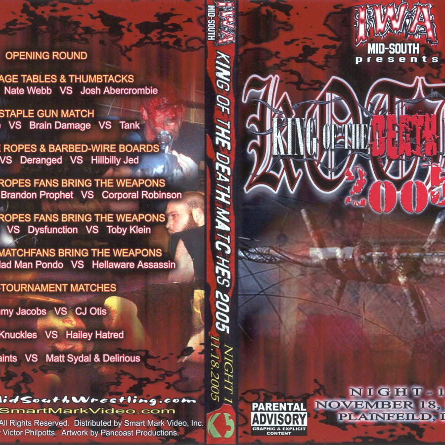 king of deathmatches 2005 night 1 DVDs & Videos Pwcatalog