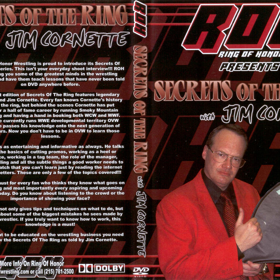 secrets of the ring with jim cornette DVDs & Videos Pwcatalog