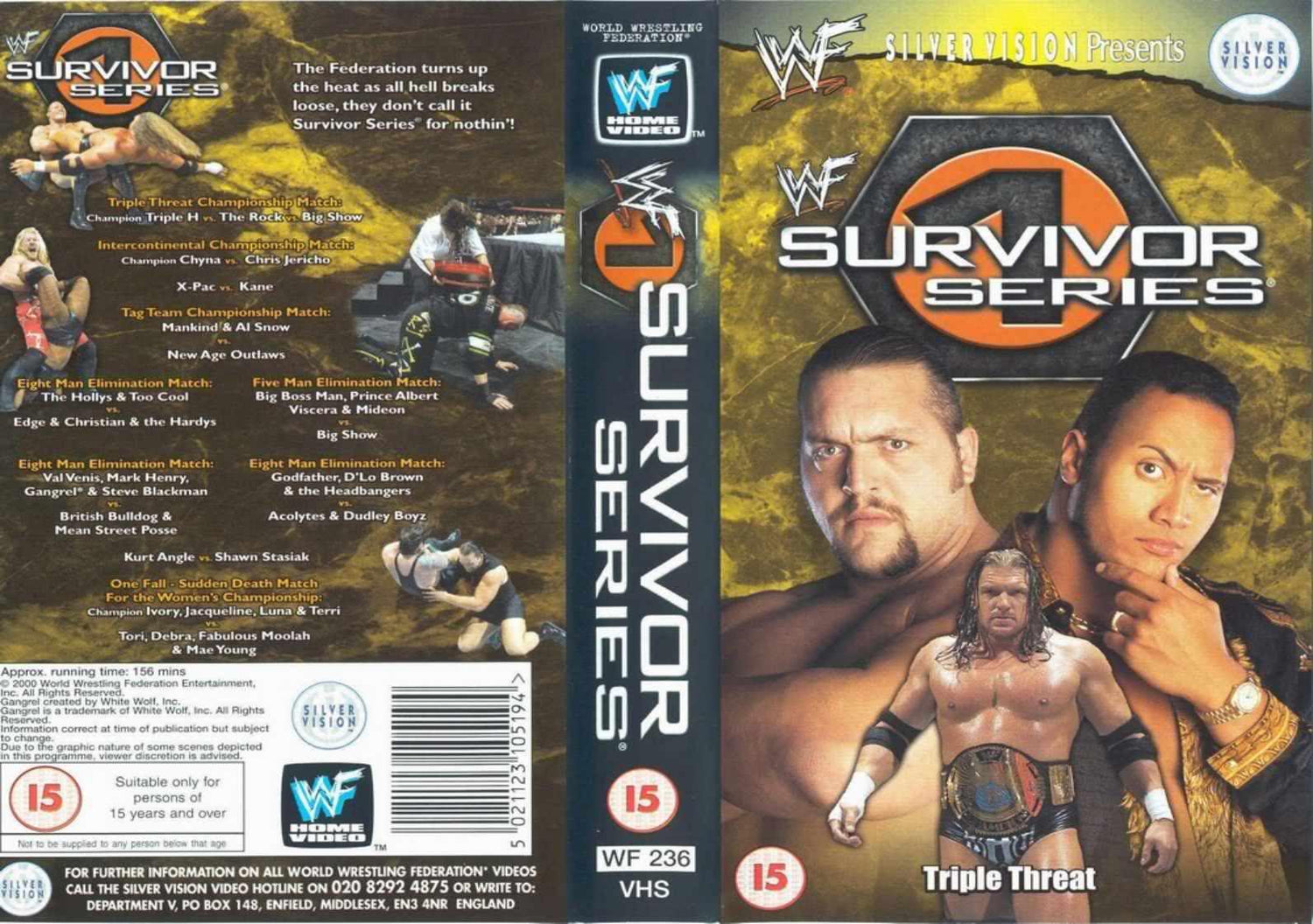 survivor series 1999 PW Catalog