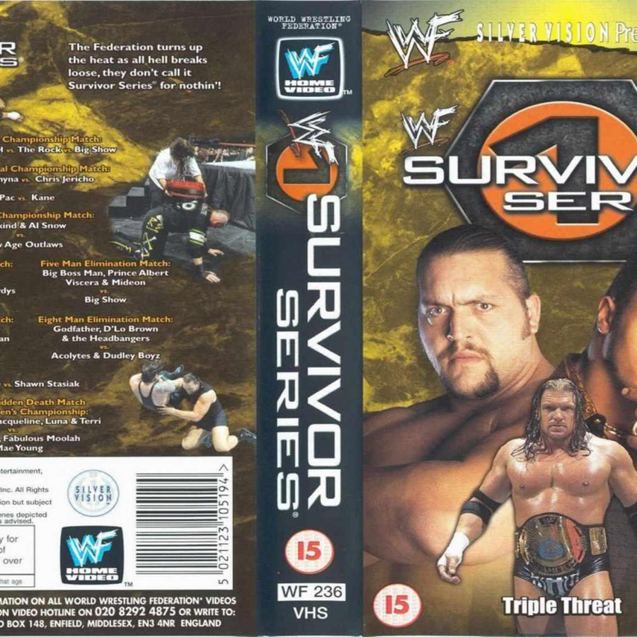 survivor series 1999 PW Catalog