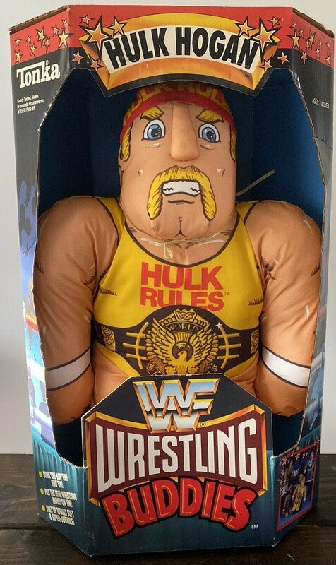 WWF Tonka Wrestling Buddies Hulk Hogan 1990 Action & Toy Figures PWcatalog