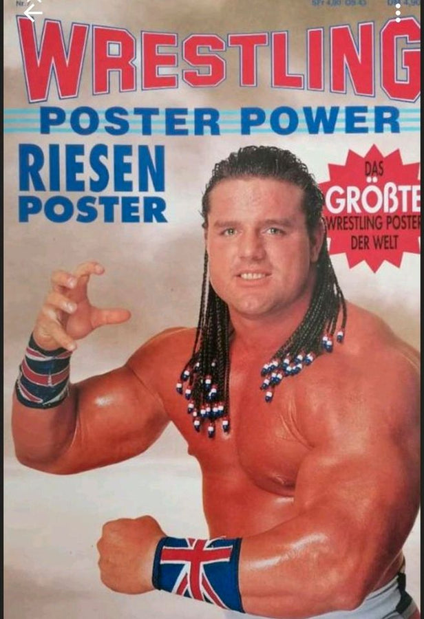Wrestling Poster Power #7 from Germany Magazine PWcatalog
