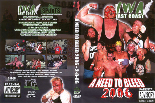 a need to bleed 2006 DVDs & Videos Pwcatalog