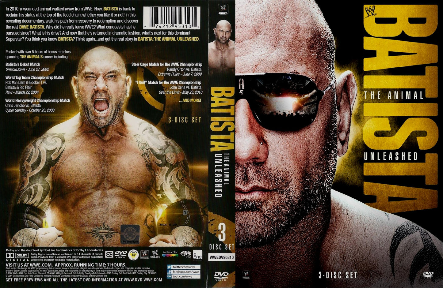 batista the animal unleashed DVDs & Videos Pwcatalog