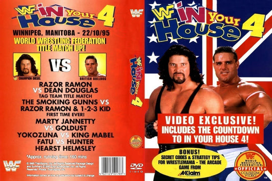 In Your House 4 DVDs & Videos Pwcatalog