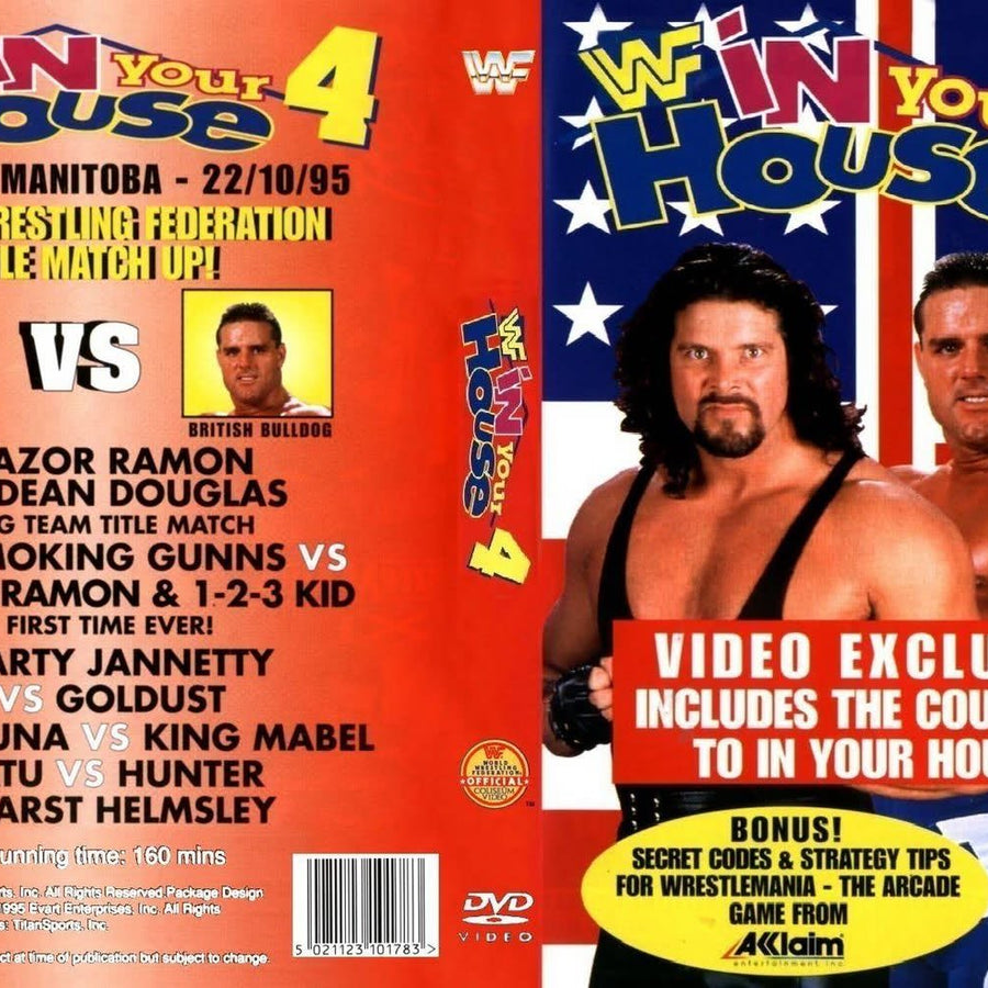 In Your House 4 DVDs & Videos Pwcatalog