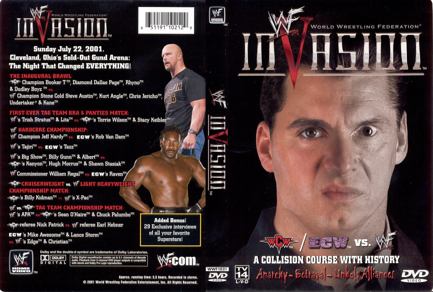 invasion 2001 DVDs & Videos Pwcatalog