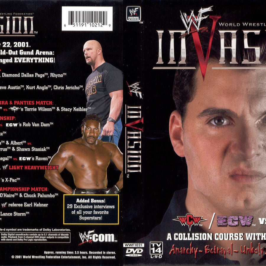 invasion 2001 DVDs & Videos Pwcatalog