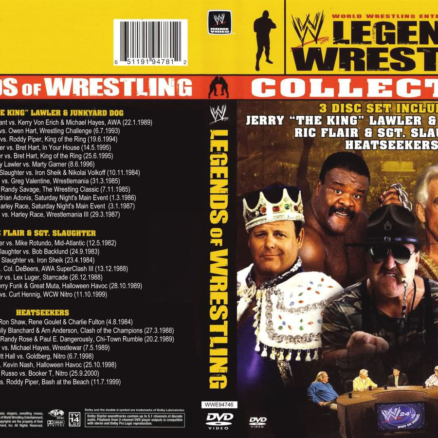 legends of wrestling collection DVDs & Videos Pwcatalog