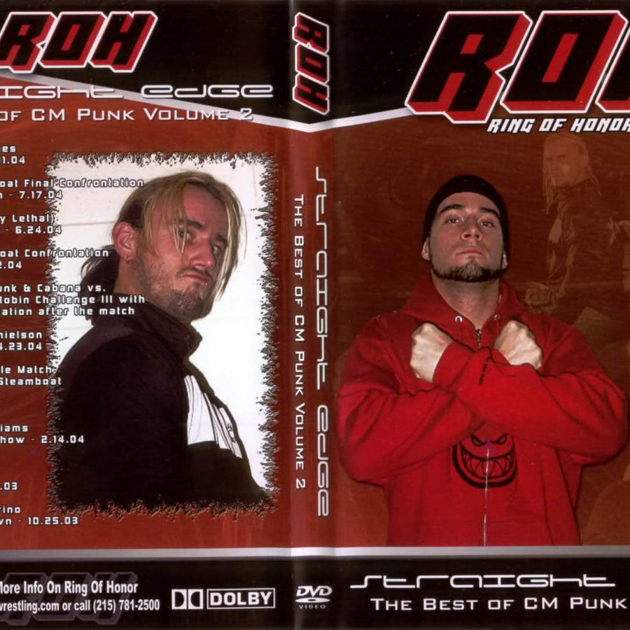 straight edge the best of cm punk volume 2 DVDs & Videos Pwcatalog