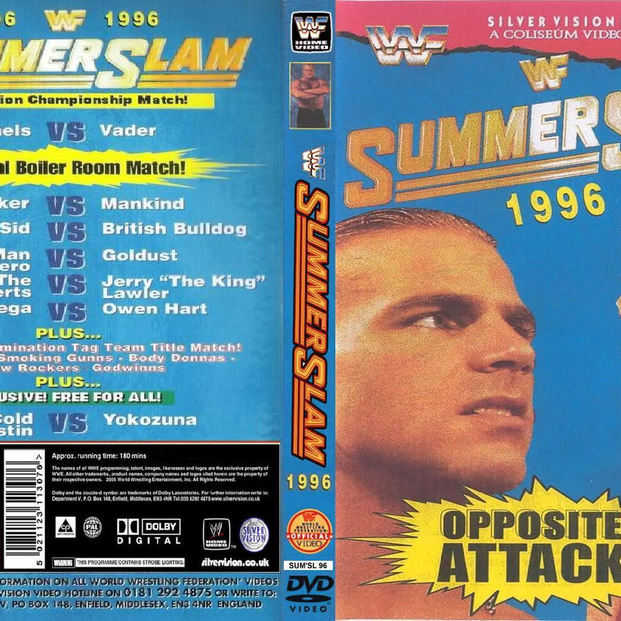 Summerslam 1996 DVDs & Videos Pwcatalog