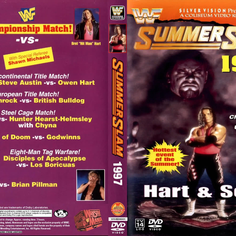 Summerslam 1997 DVDs & Videos Pwcatalog