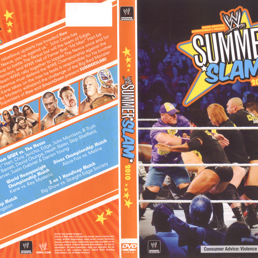 Summerslam 2010 DVDs & Videos Pwcatalog