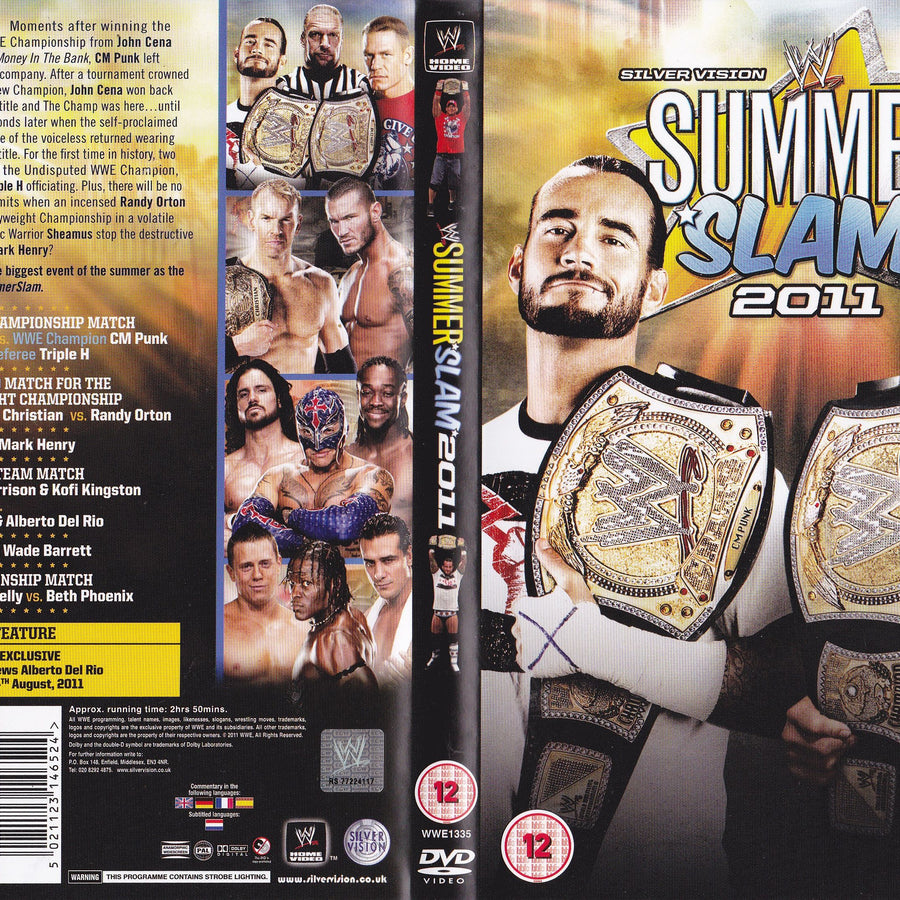 Summerslam 2011 DVDs & Videos Pwcatalog