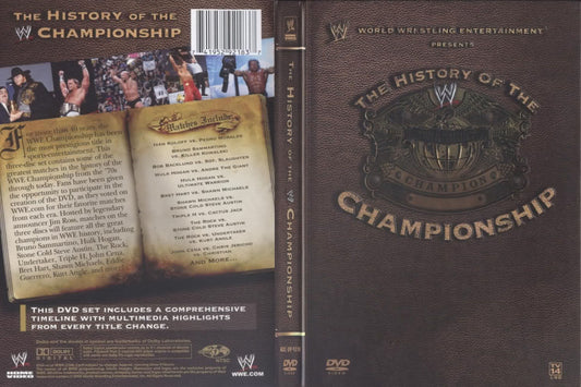 the history of the wwe championshi DVDs & Videos Pwcatalog