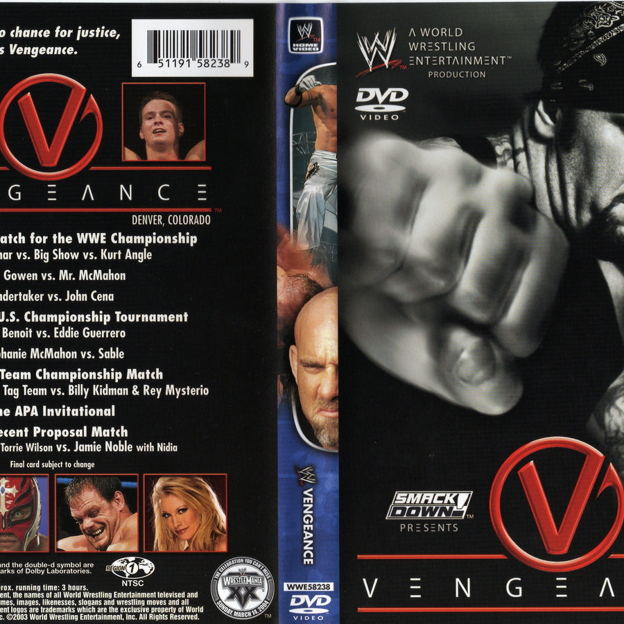 vengeance 2003 DVDs & Videos Pwcatalog