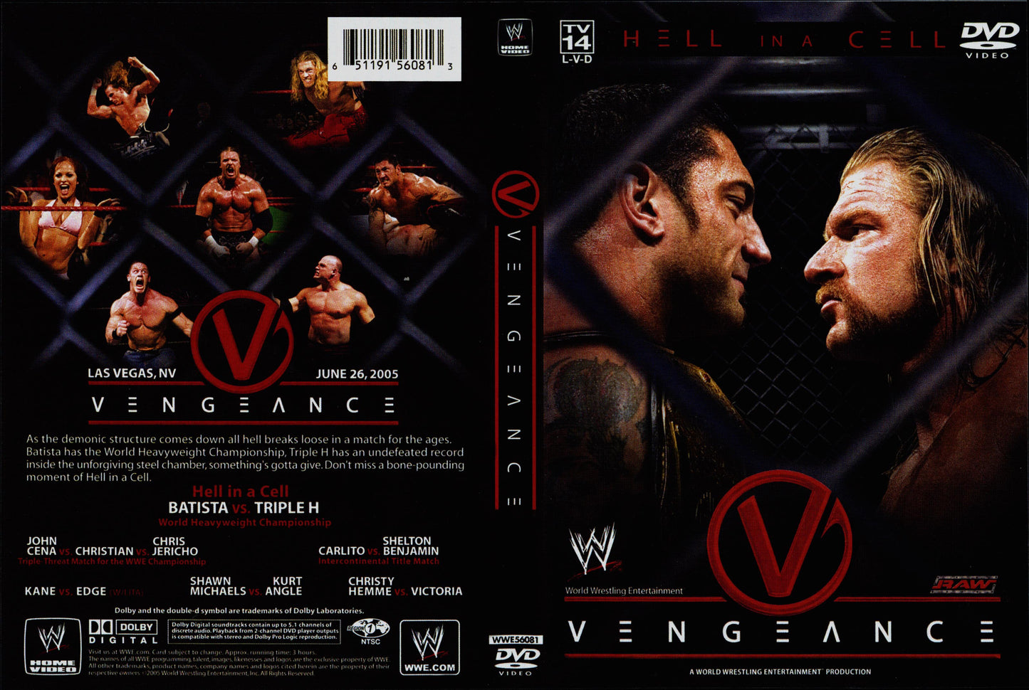 vengeance 2005 DVDs & Videos Pwcatalog