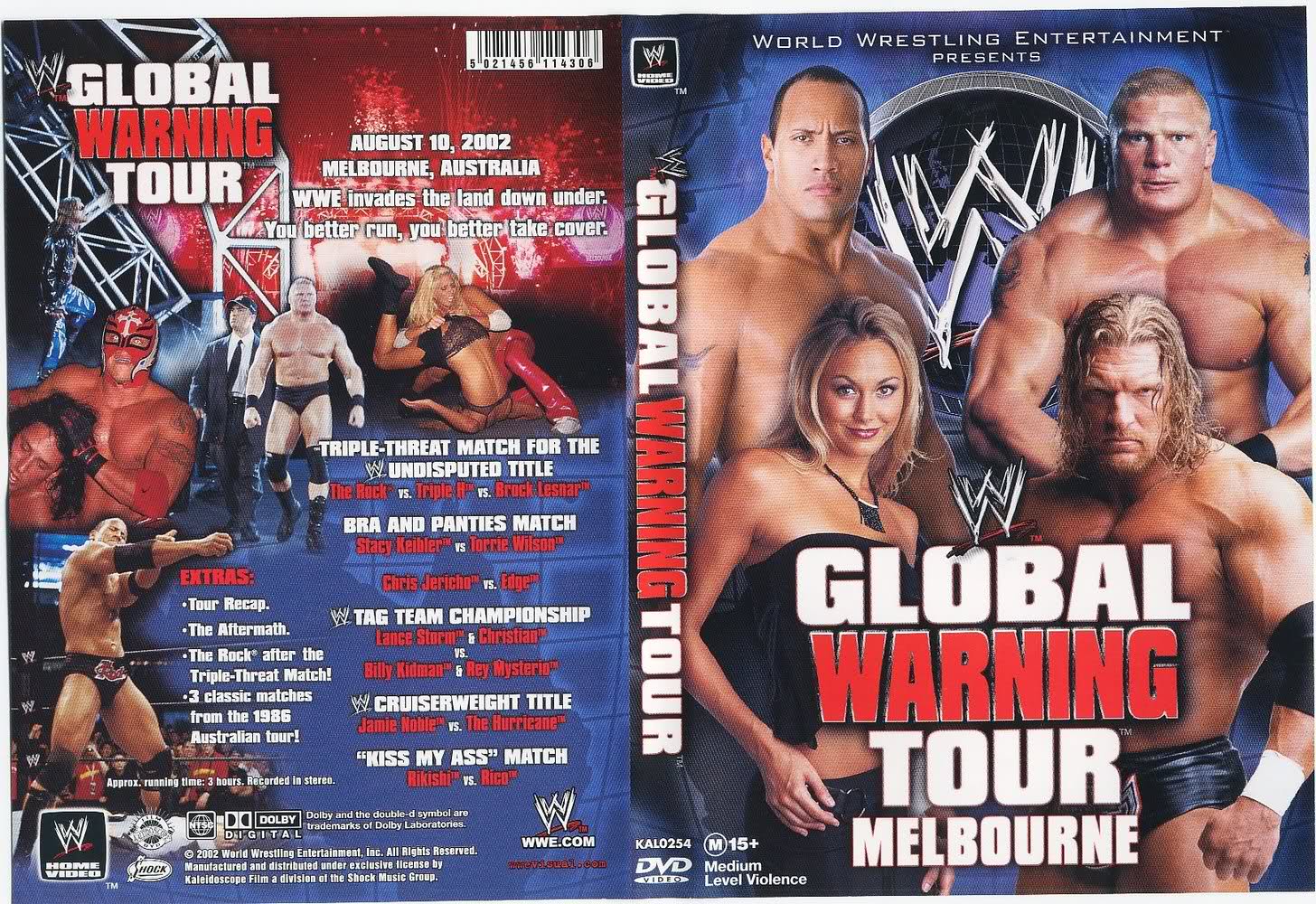 wwe global warning tour melbourne DVDs & Videos Pwcatalog