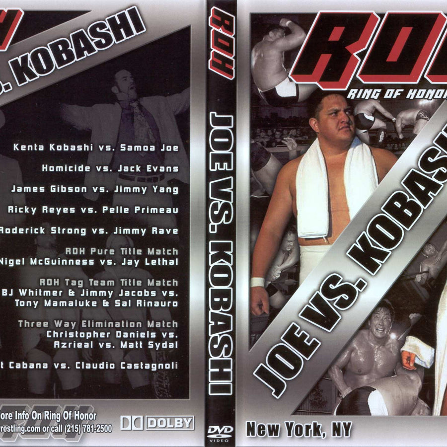 joe vs kobashi DVDs & Videos Pwcatalog