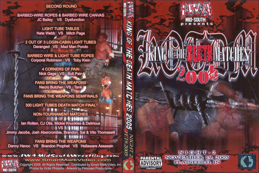 king of deathmatches 2005 night 2 DVDs & Videos Pwcatalog