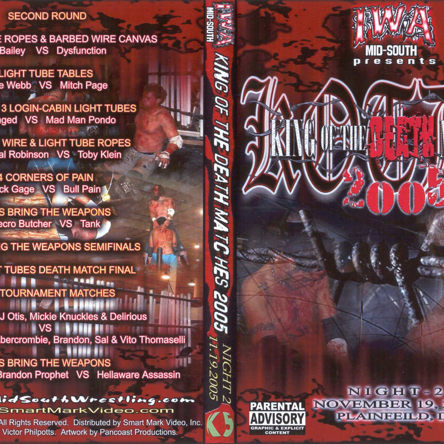 king of deathmatches 2005 night 2 DVDs & Videos Pwcatalog