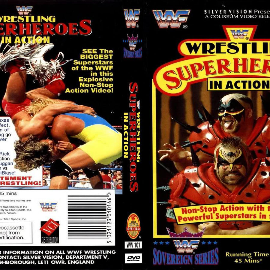 wrestling superheroes in action DVDs & Videos Pwcatalog