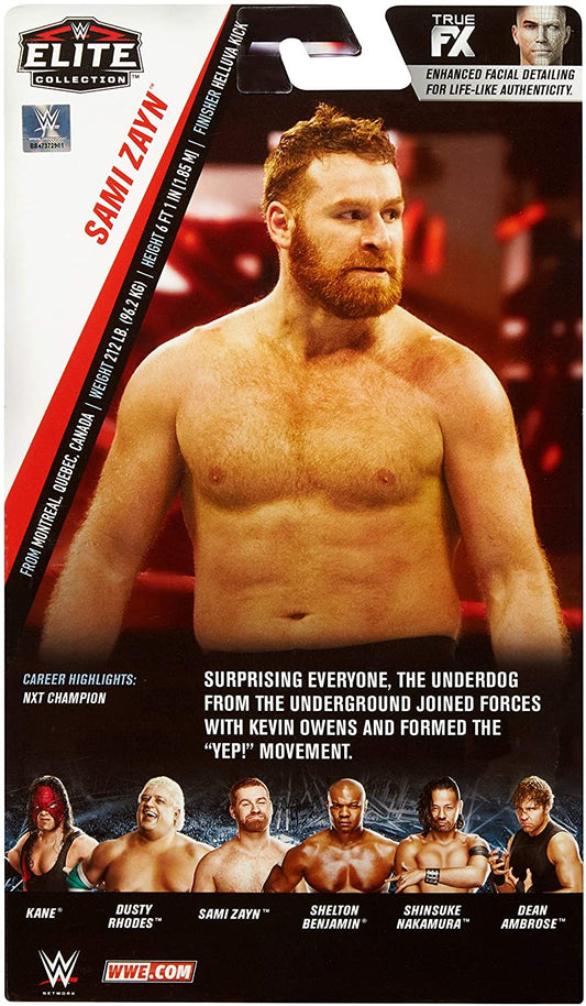 WWE Mattel Elite Collection Series 63 Sami Zayn - image 2