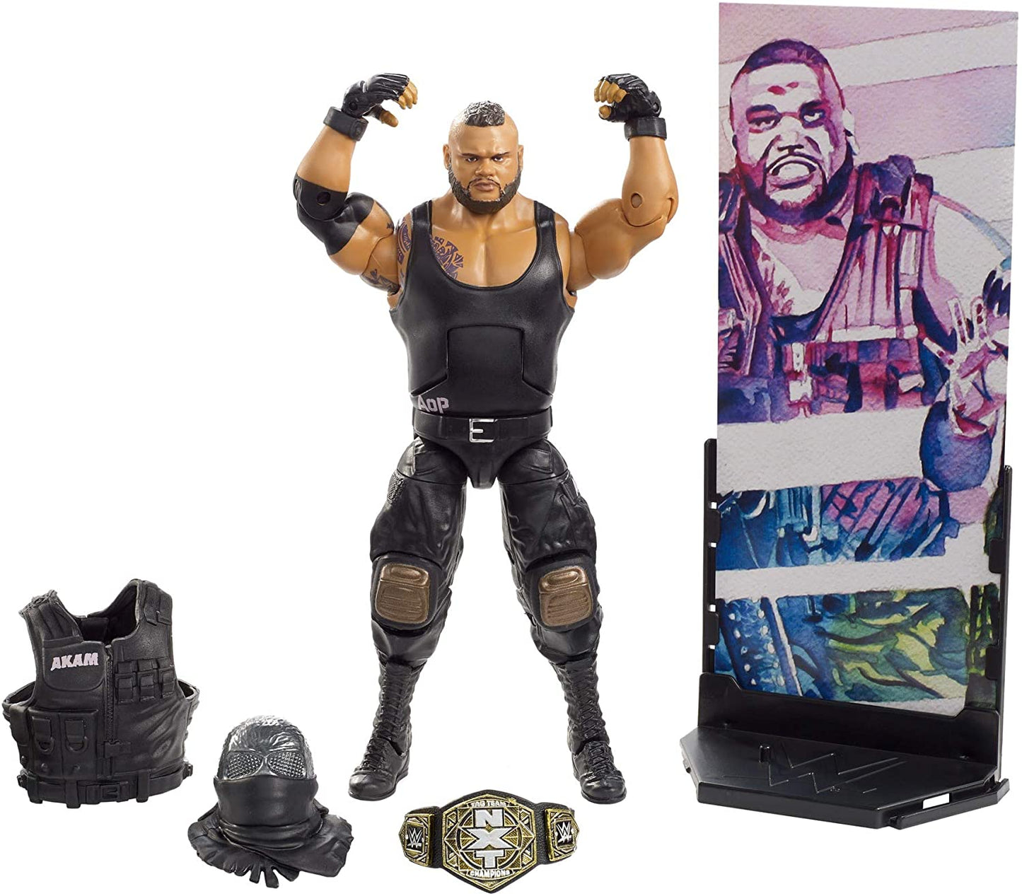 WWE Mattel Elite Collection Series 62 Akam