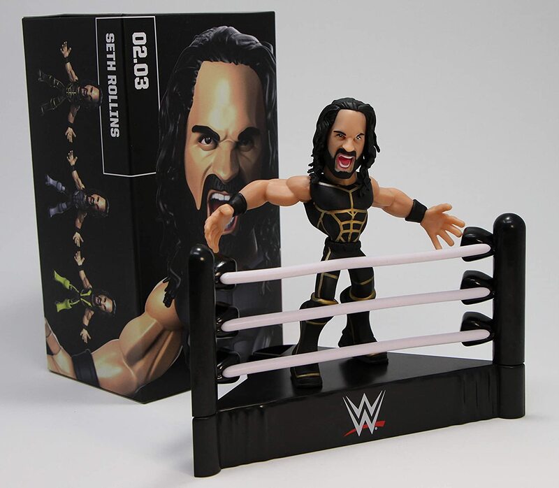 WWE Loot Crate Slam Stars 2 02.03 Seth Rollins [With Black & Gold Gear] Action & Toy Figures PWcatalog