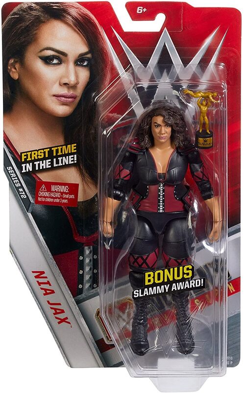 WWE Mattel Basic Series 72 Nia Jax [Chase] Action & Toy Figures PWcatalog