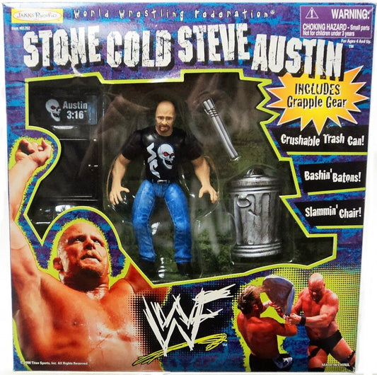 1999 WWF Jakks Pacific Stone Cold Steve Austin with Grapple Gear [Exclusive]