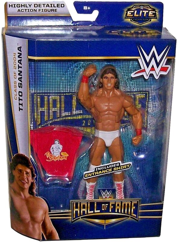 WWE Mattel Hall of Fame 2 Tito Santana [Exclusive] Action & Toy Figures PWcatalog