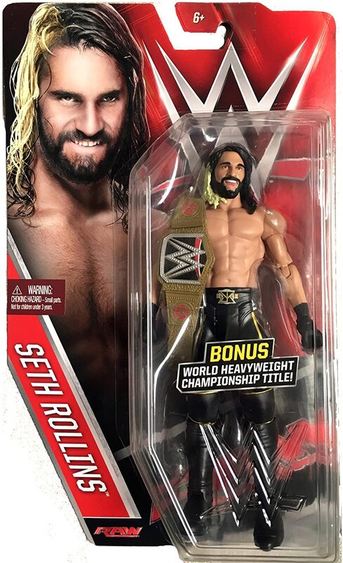 WWE Mattel Basic Series 63 Seth Rollins [Chase]