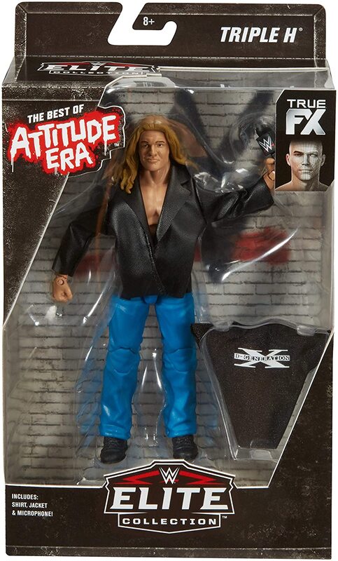 WWE Mattel The Best of Attitude Era Triple H [Exclusive] Action & Toy Figures PWcatalog