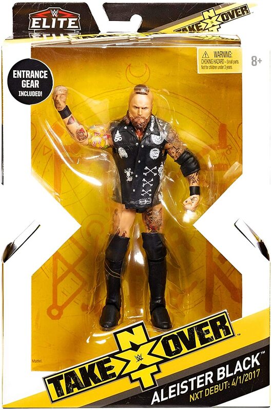 WWE Mattel NXT Takeover 4 Aleister Black [Exclusive] Action & Toy Figures PWcatalog