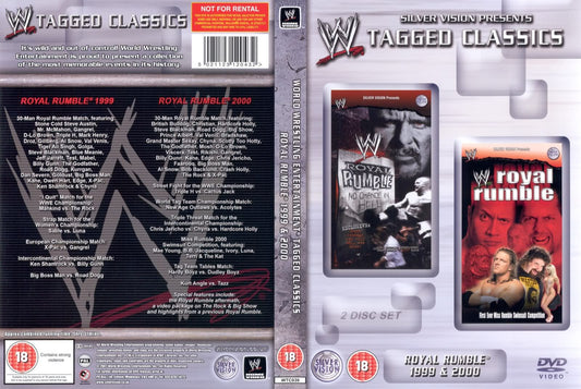 royal rumble 1999 2000 DVDs & Videos Silver vision exclusive