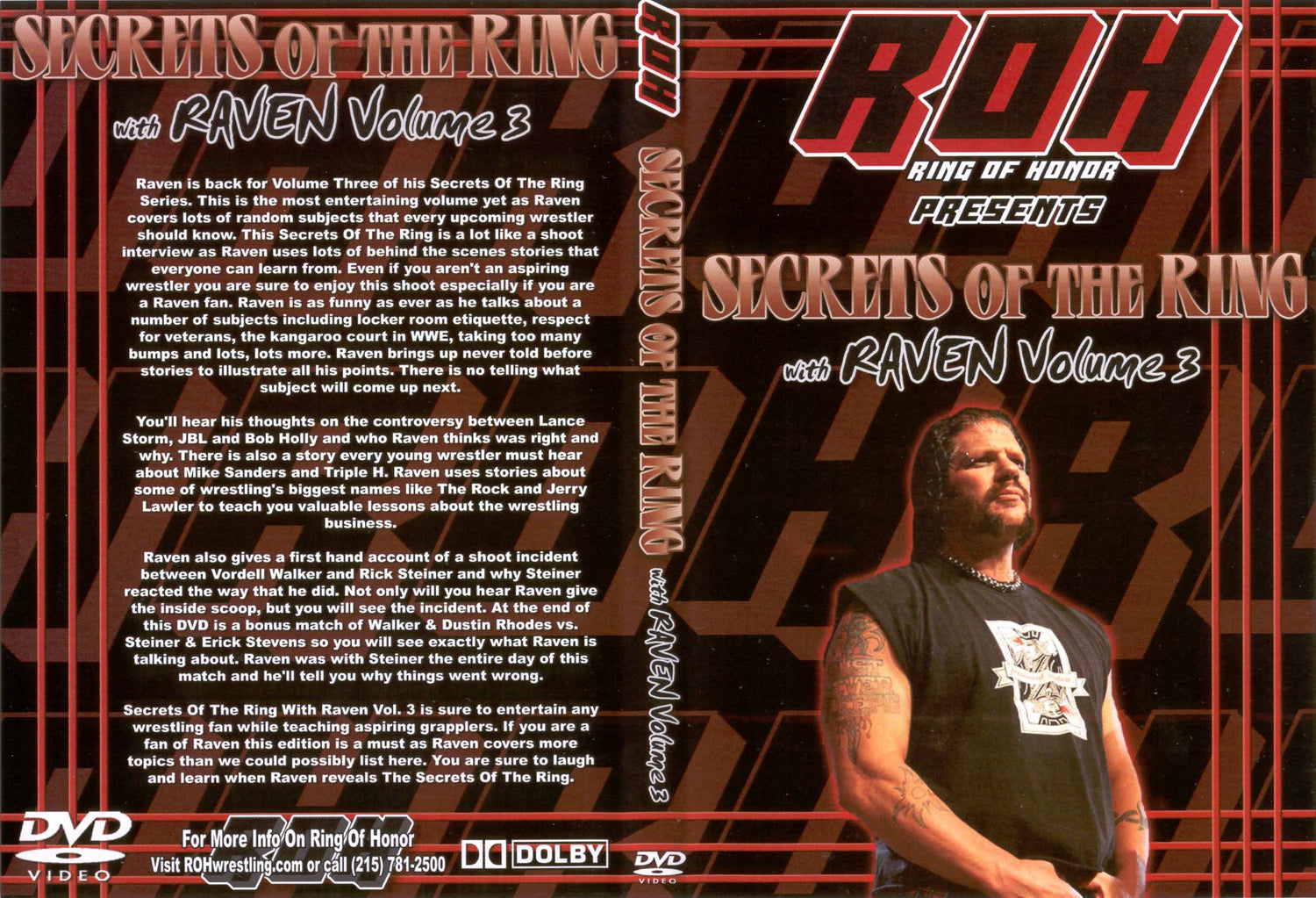 secrets of the ring with raven volume 3 DVDs & Videos Pwcatalog