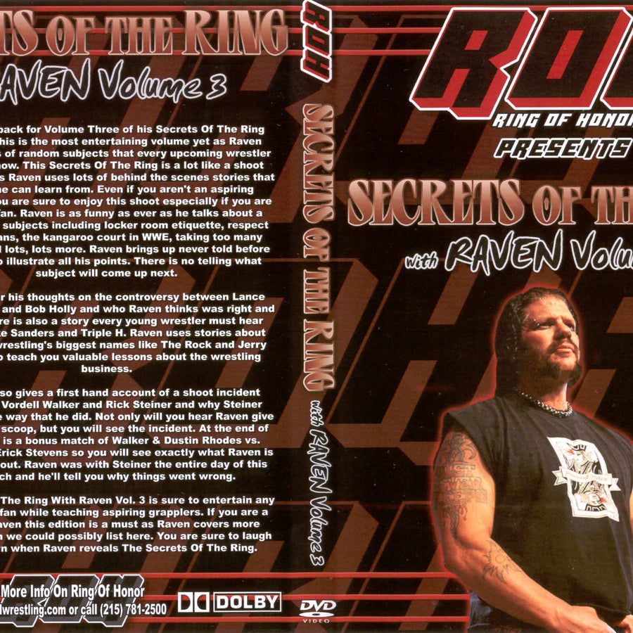 secrets of the ring with raven volume 3 DVDs & Videos Pwcatalog