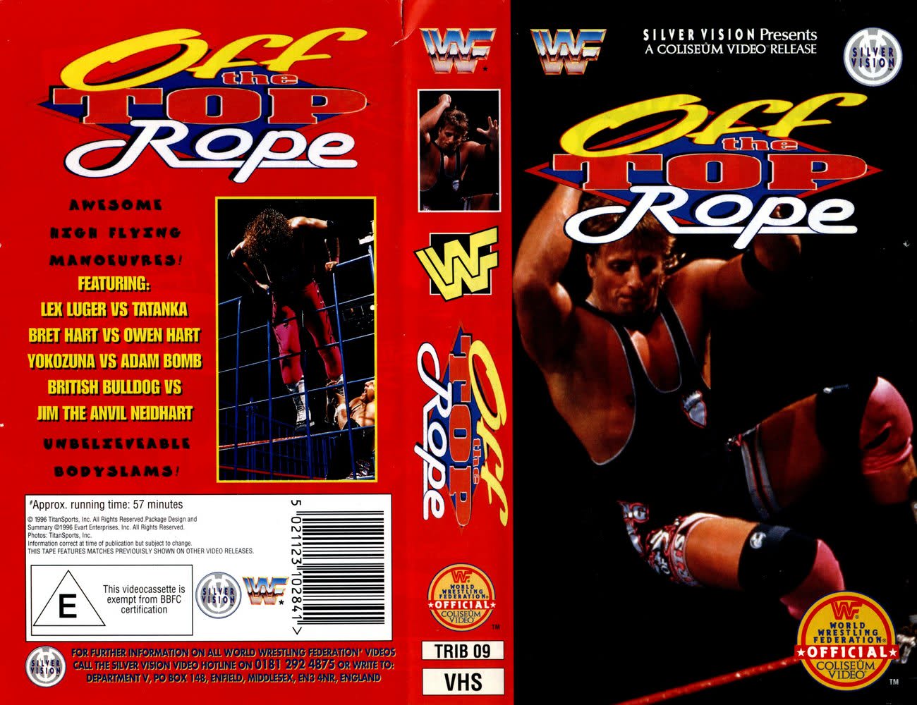off the top rope PW Catalog