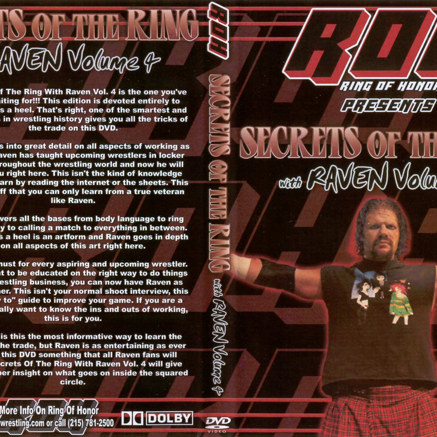 secrets of the ring with raven volume 4 DVDs & Videos Pwcatalog