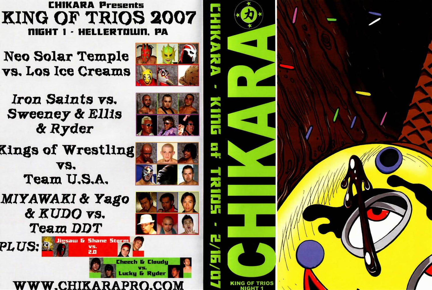 king of trios 2007 night one DVDs & Videos Pwcatalog