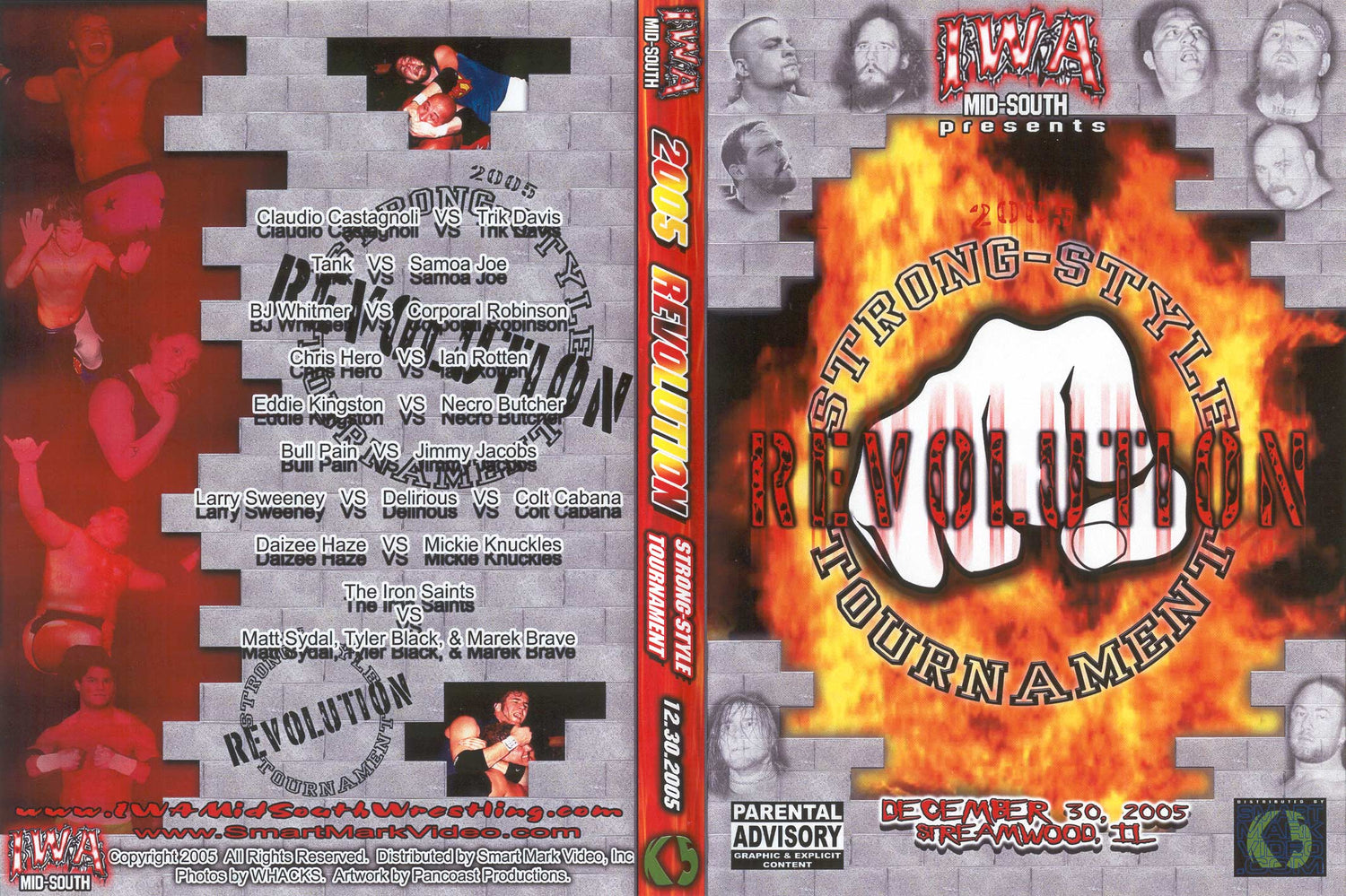 revolution strong style tournament DVDs & Videos Pwcatalog